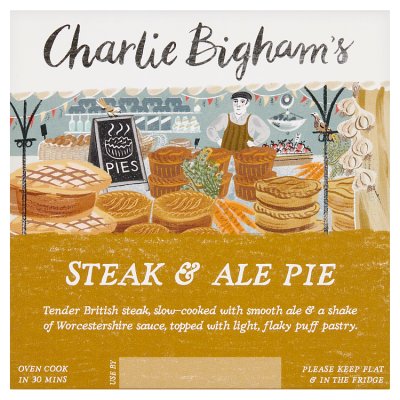 Charlie Bigham's Steak & Ale Ceramic Pie