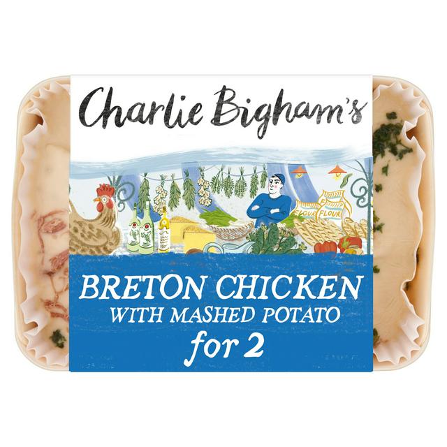 Charlie Bigham's Breton Chicken with Cheddar Mashed Potato 800g
