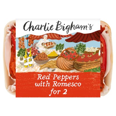 Charlie Bigham's Red Peppers with Romesco