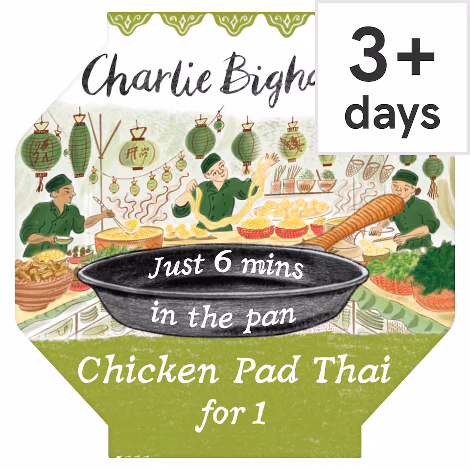 Charlie Bigham's Pan Fry Chicken Pad Thai 380g