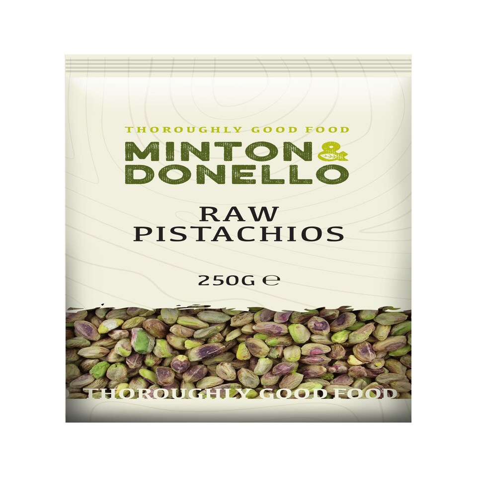 Minton & Donello Raw Pistachios 6 x 250g