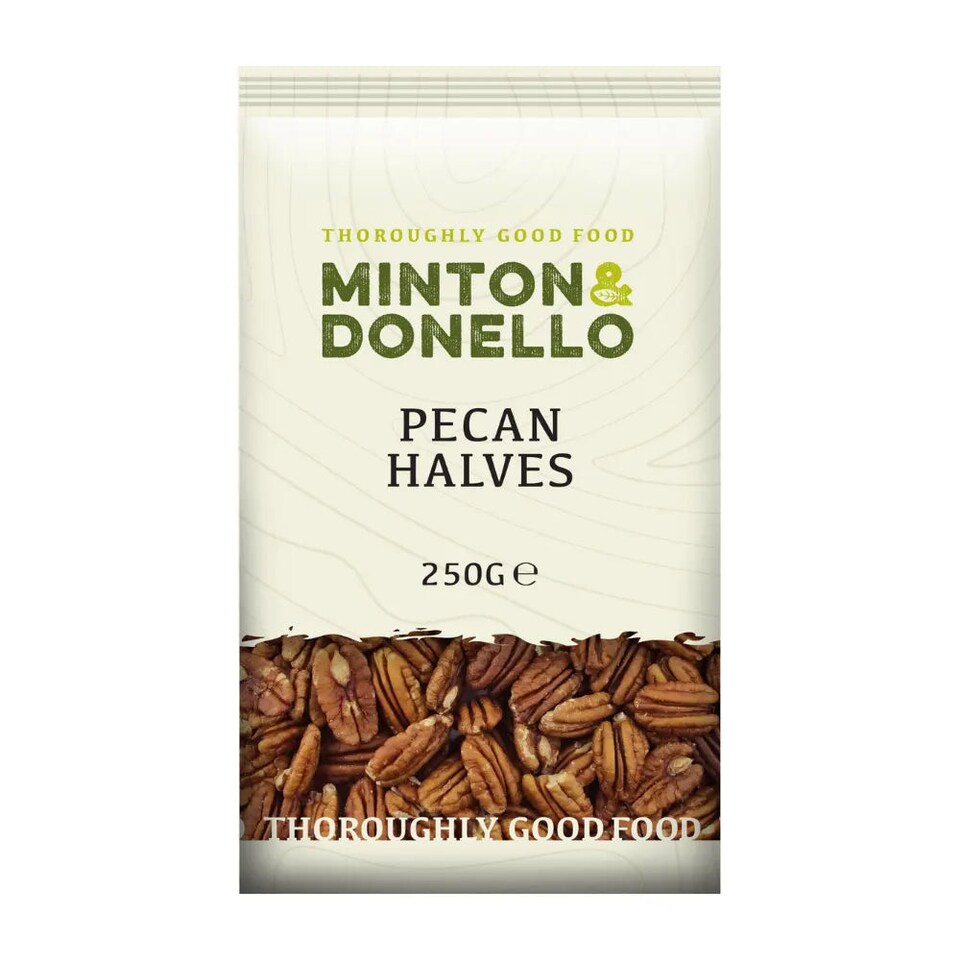 Minton & Donello Pecan Halves 6 x 250g