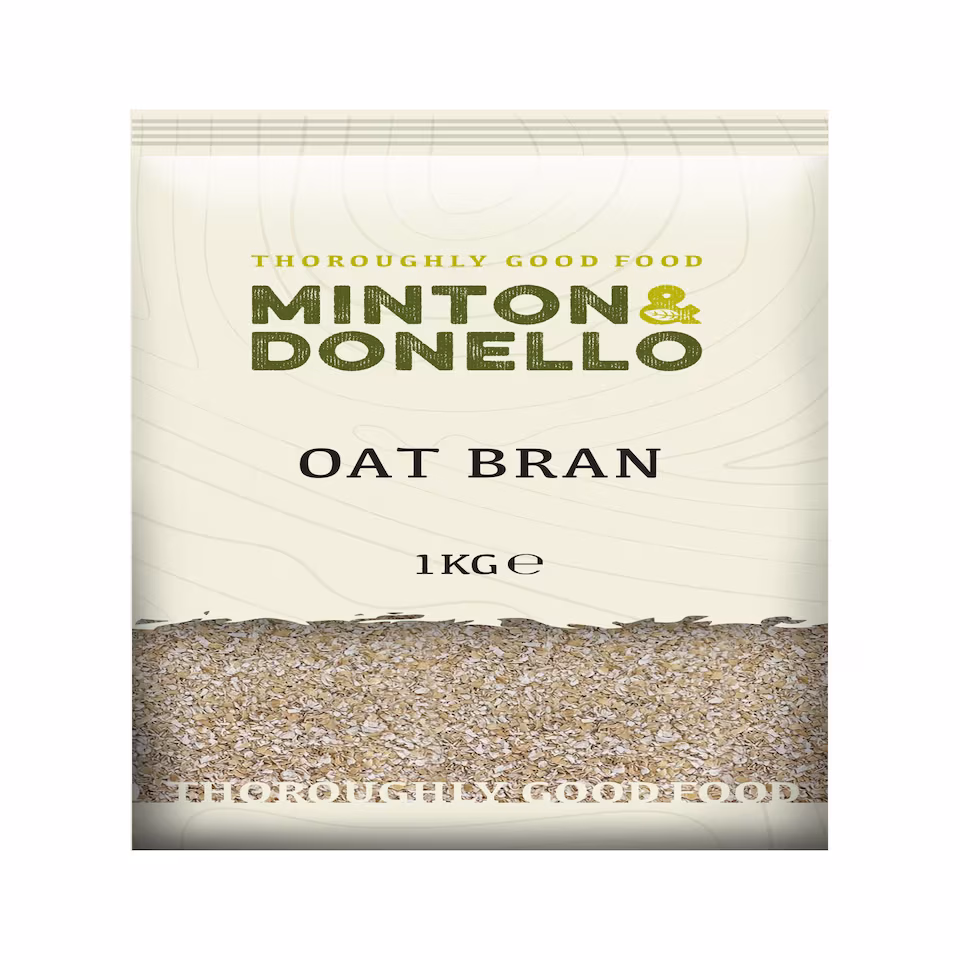 Minton & Donello Oat Bran 6 x 1Kg | Multi