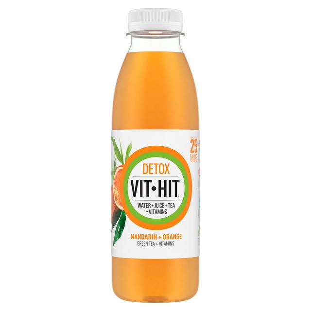 Vit Hit Detox Mandarin Green Tea + Vitamins 500ml