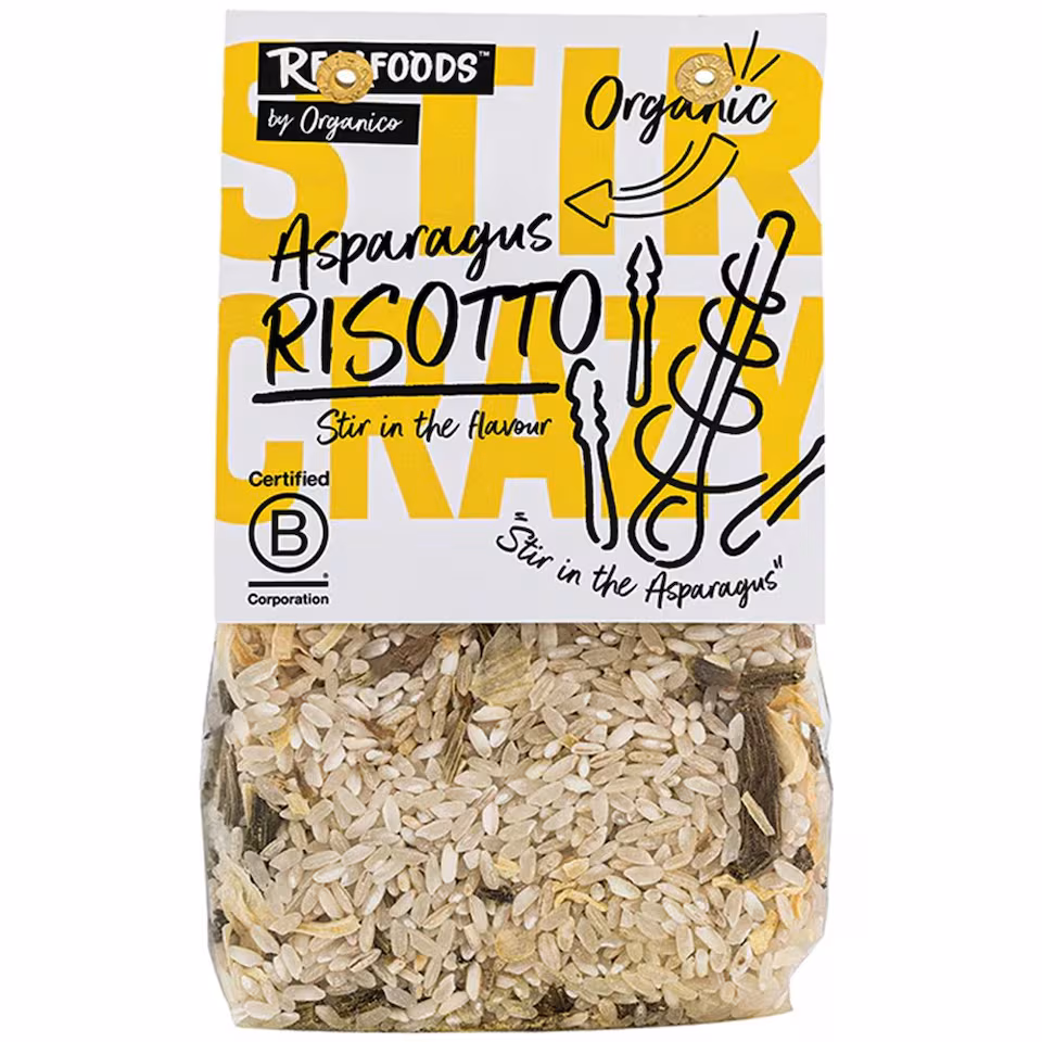 Organic Asparagus Risotto 250g (Organico)
