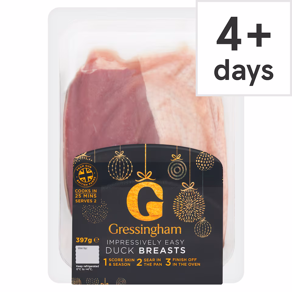 Gressingham Duck Breast Fillets 397G