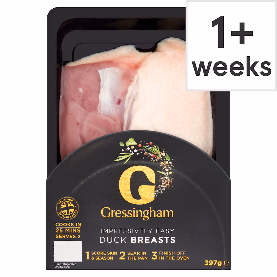 Gressingham Duck Breast Fillets 397G