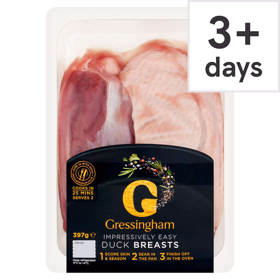 Gressingham Duck Breast Fillets 397G