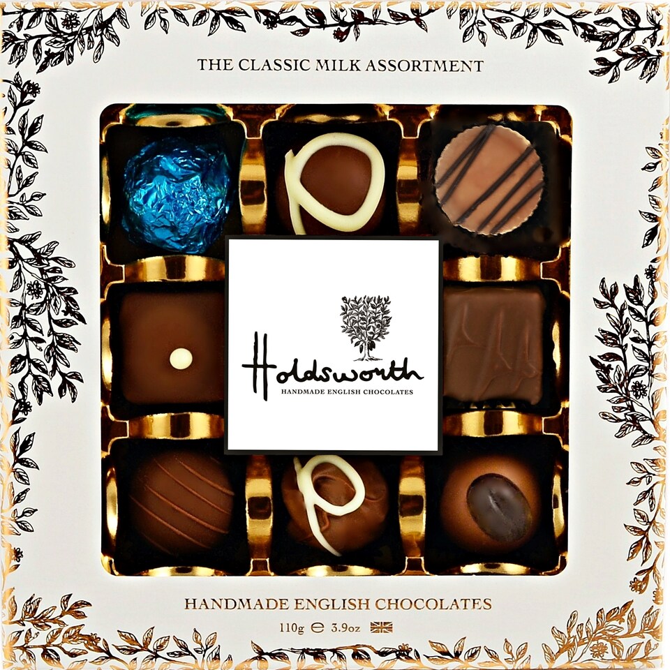 Holdsworth Chocolates Classic Milk Assortment Box 110g