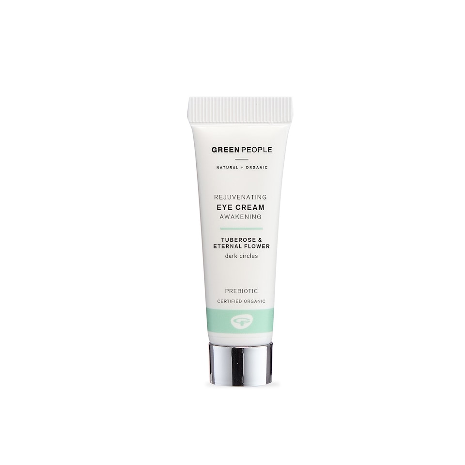 Green People Rejuvenating Eye Cream - Natural & Organic - For Dark Circles & Puffy Eyes - Paraben & Alcohol Free - Cruelty Free & Vegan, 10ml