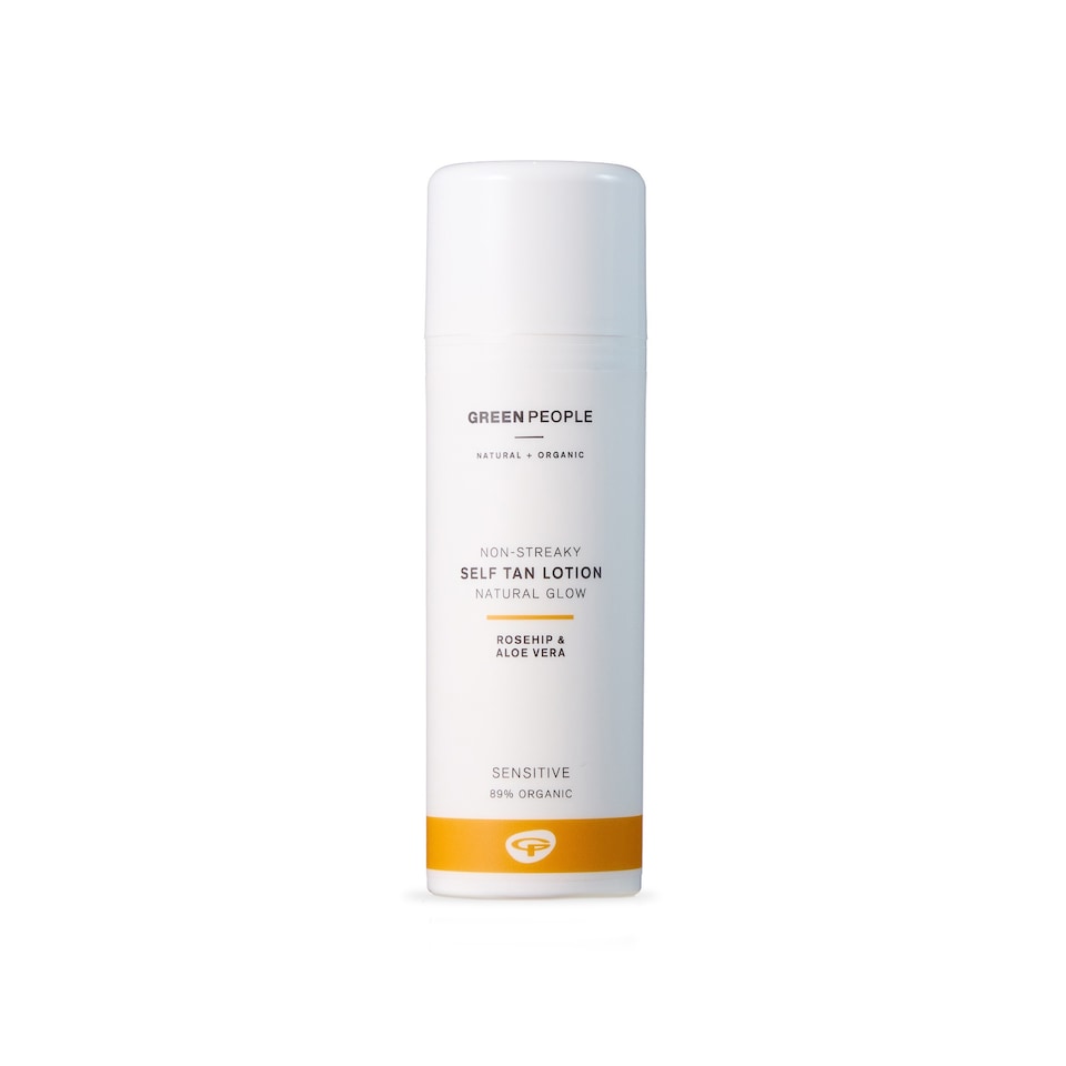 Green People Self Tan Lotion - Non-Streaky, Natural Glow - With Rosehip & Aloe Vera - Organic, Vegan & Cruelty Free, 150ml