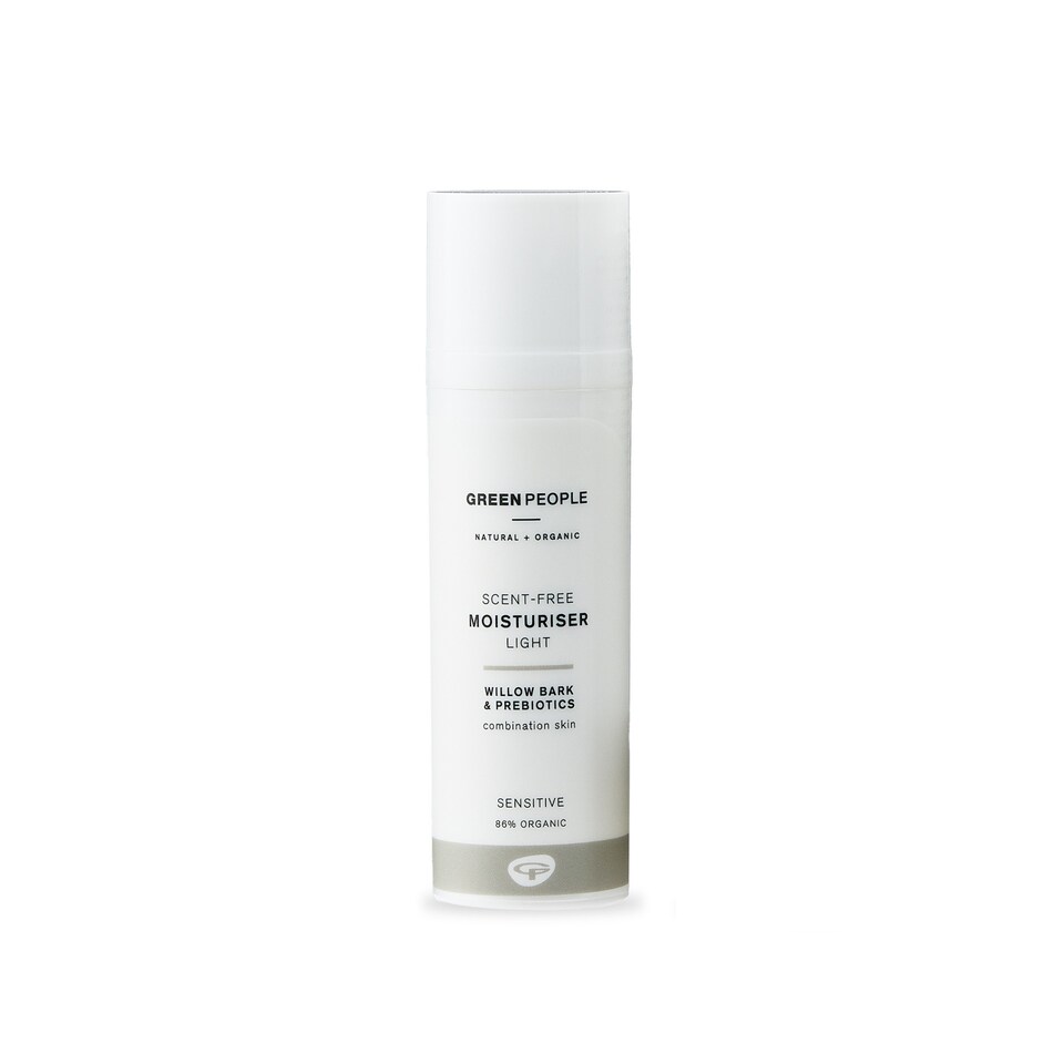 Green People Scent Free Light Moisturiser - Suitable for Sensitive Skin - Organic, Cruelty Free & Vegan, 50ml