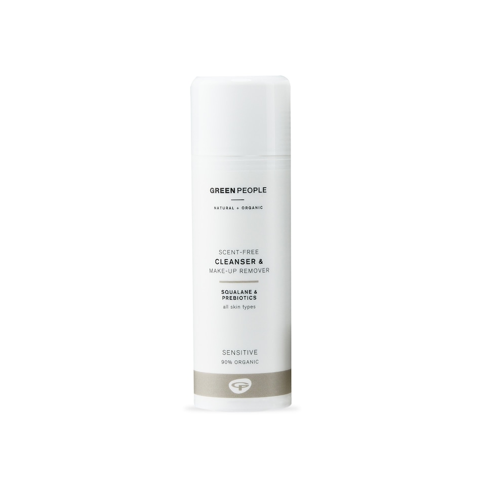 Green People Scent Free Cleanser - Suitable for Sensitive Skin - Paraben Free, Unscented - Organic, Cruelty Free & Vegan, 150ml