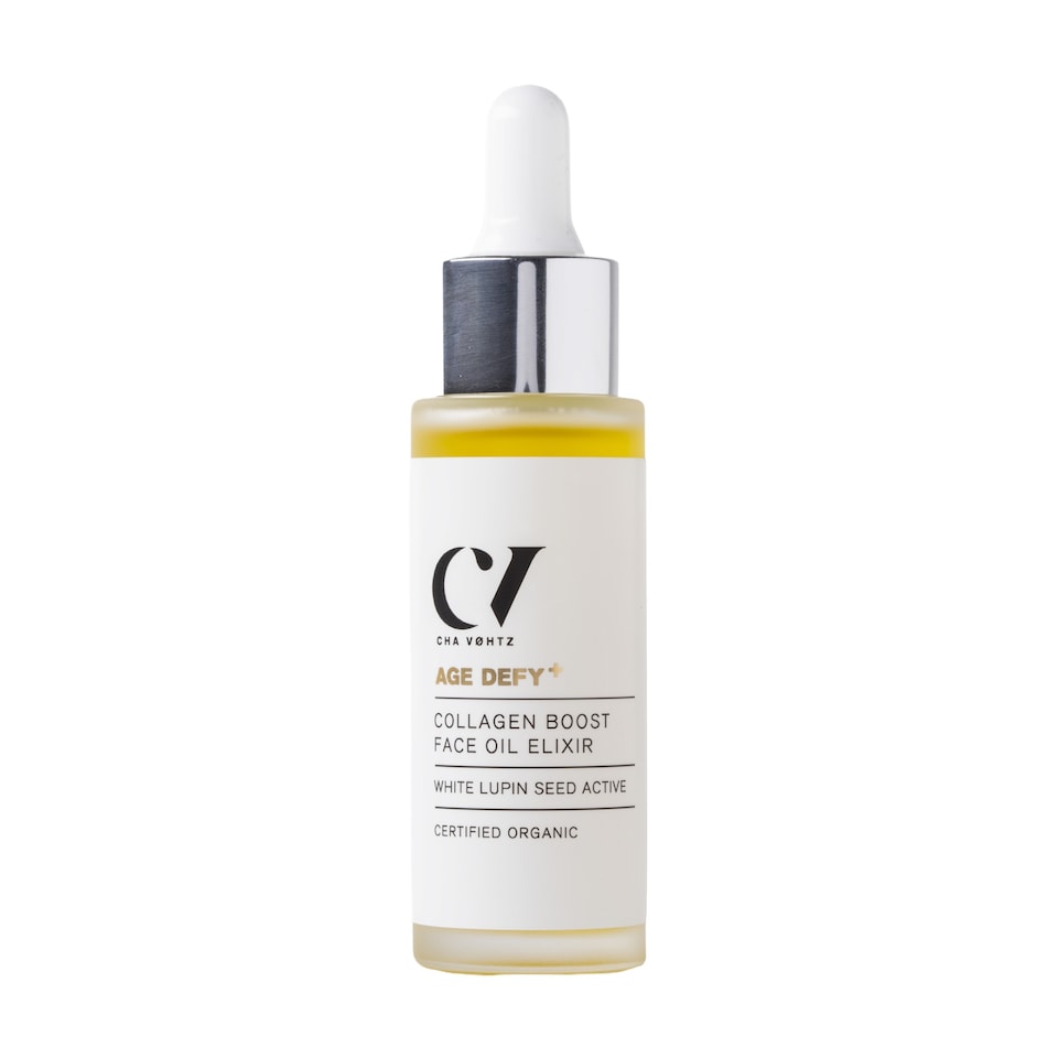 Green People Age Defy+ Cell Enrich Oil - With Rosehip, Suitable for Mature Skin - Paraben Free - Vegan, 30ml