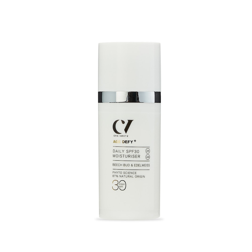 Green People Age Defy+ Daily SPF30 Moisturiser - SPF Face Cream - Paraben & Alcohol Free - Vegan, 30ml