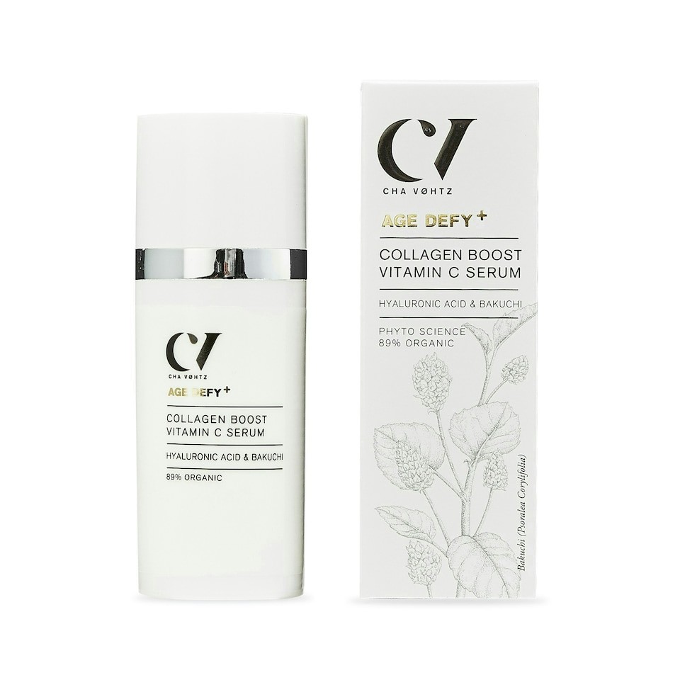 Green People Age Defy+ Collagen Boost Vitamin C Serum - Serum with Vitamin C - Paraben & Alcohol Free - Vegan, 30ml