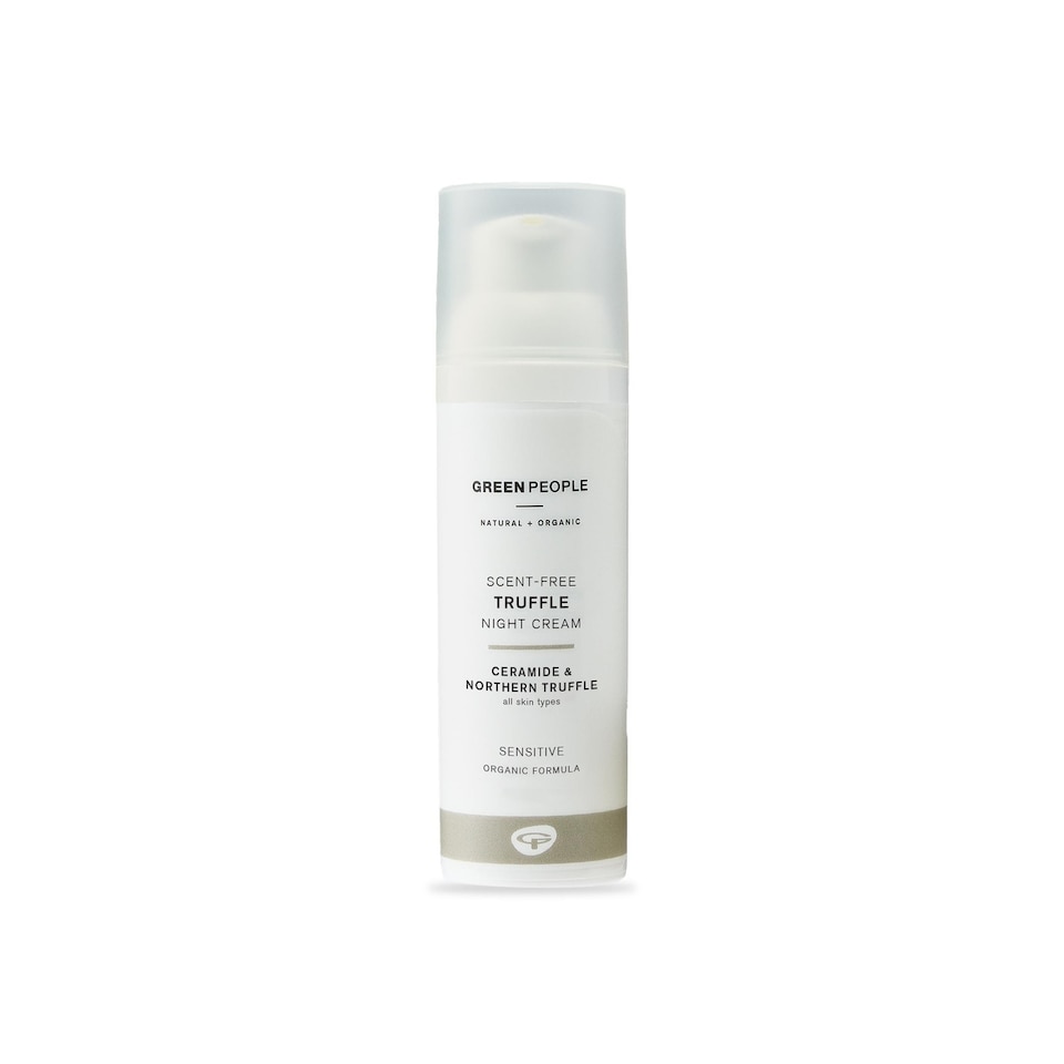 Green People Nordic Roots Truffle Night Cream - Natural Scandi Night Cream for Sensitive Skin - Alcohol Free - Vegan, 50ml