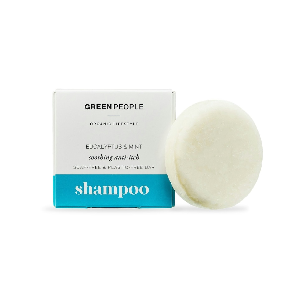 Green People Eucalyptus Mint Shampoo Bar Anti-Itch 50g
