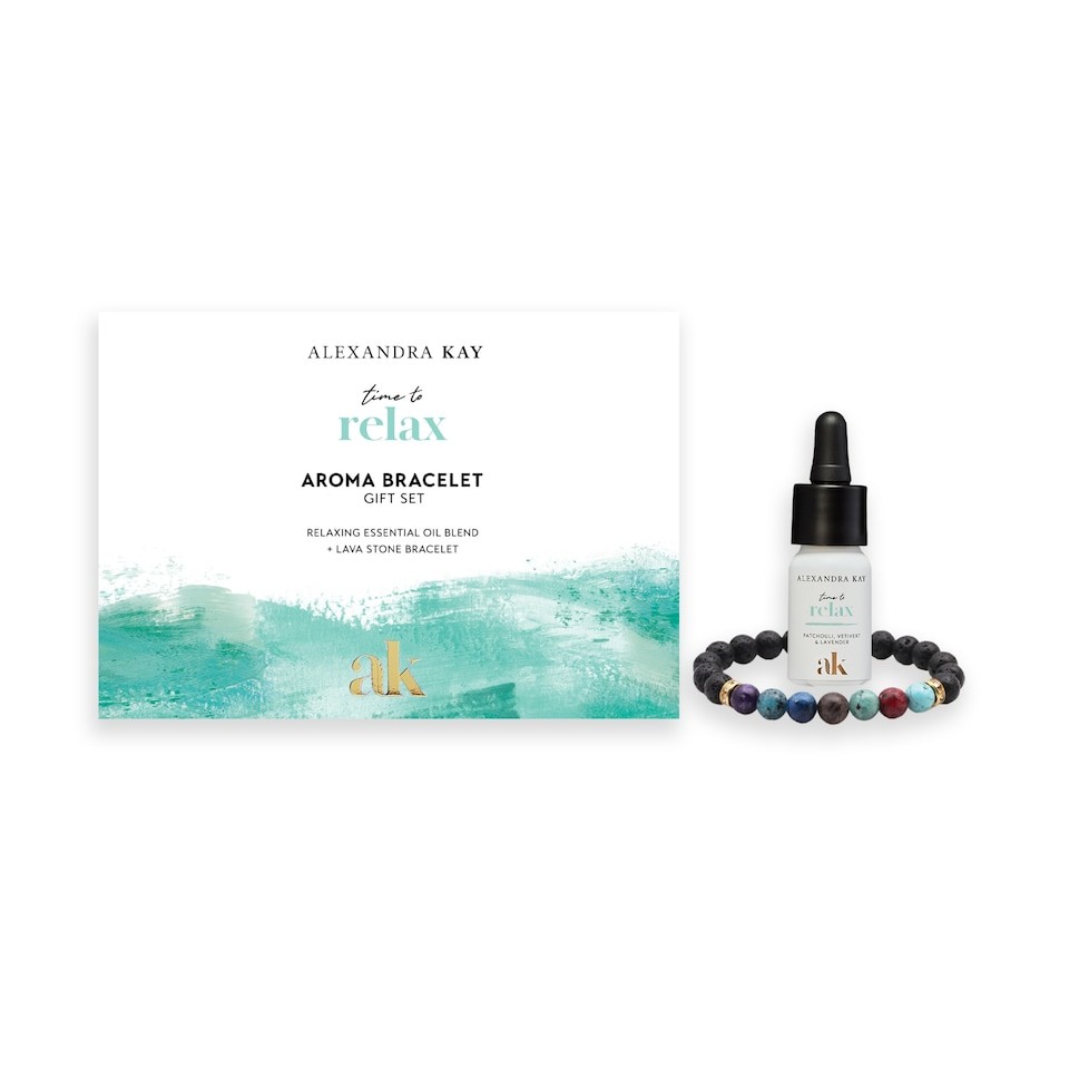 Green People Time to Relax Aroma Bracelet Oil Gift Set