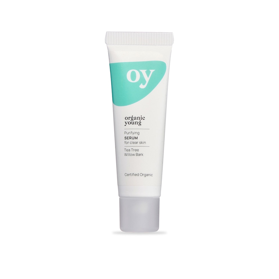 Green People Oy Clear Skin Purifying Serum - Organic Young for Teen Skin - Paraben & Alcohol Free - Vegan, 30ml