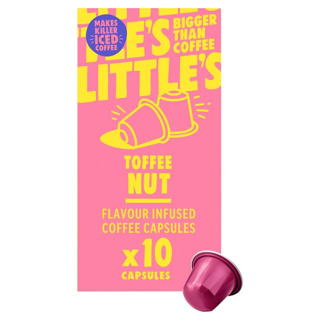 Little's Toffee Nut Flavour Infused Coffee Capsules x10 55g