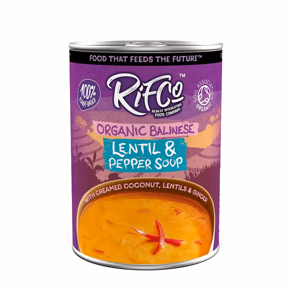 Organic Balinese Lentil and Pepper Soup 400g (RIFCo) | Multi