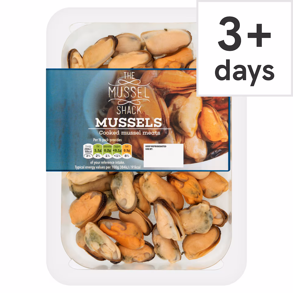 The Mussel Shack Cooked Mussel Meats 150G