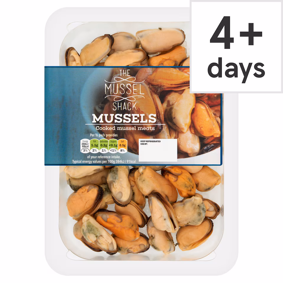 The Mussel Shack Cooked Mussel Meats 150G