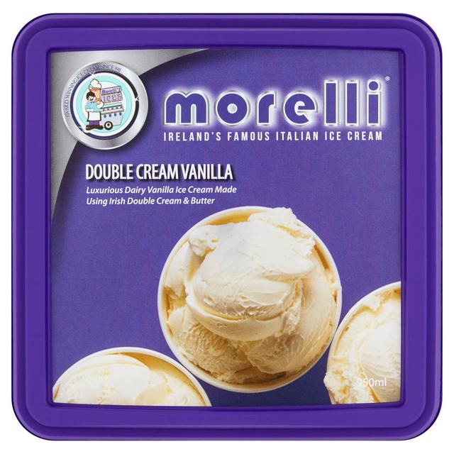 Morelli Double Cream Vanilla Ice Cream 950ml