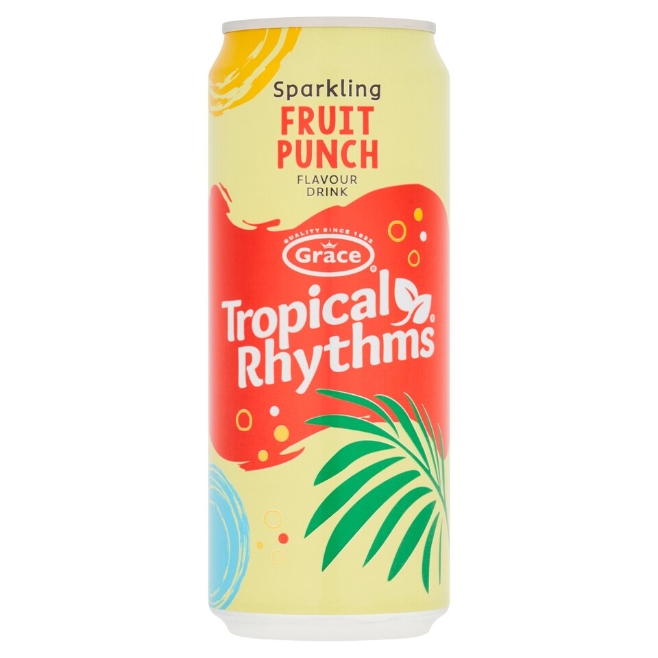 Grace Tropical Rhythms Sparkling Fruit Punch 330ML