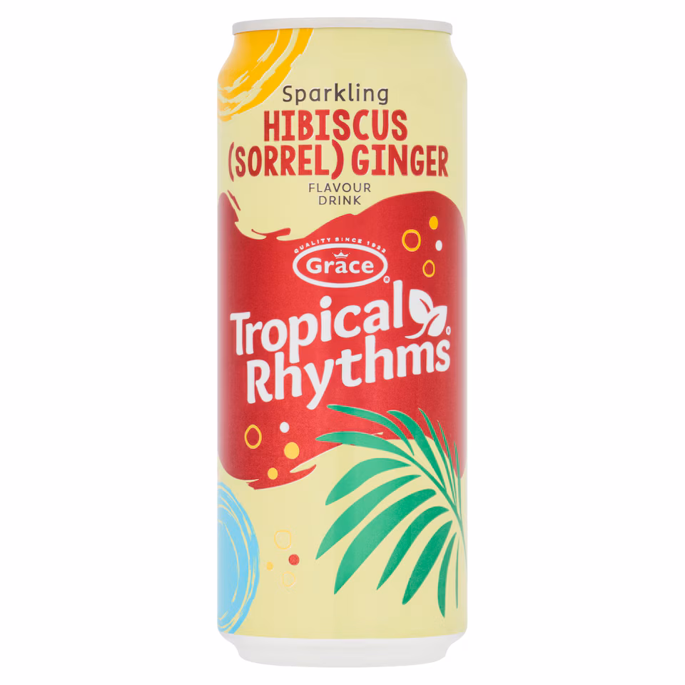 Grace Tropical Rhythms Sparkling Sorrel Ginger 330ML