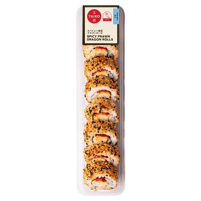 Taiko Spicy Prawn Dragon Rolls