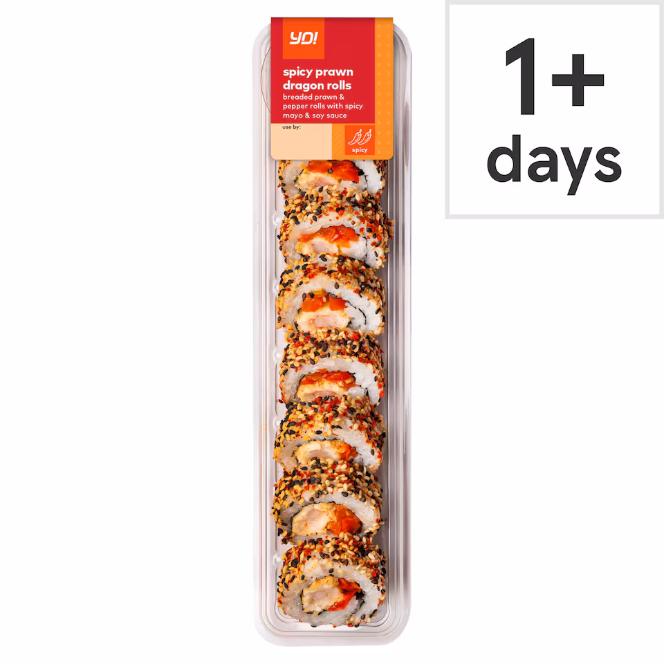 Yo! Spicy Prawn Dragon Roll 203G