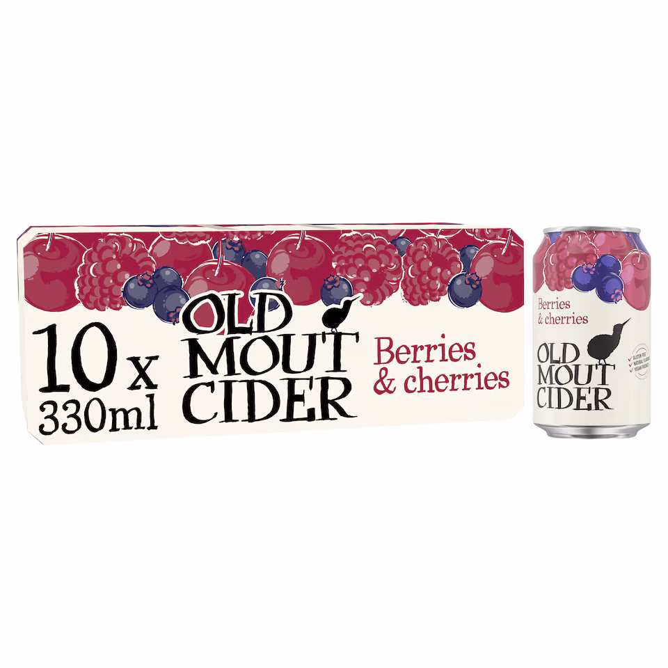 Old Mout Cider - Berries & Cherries 10 x 330ml