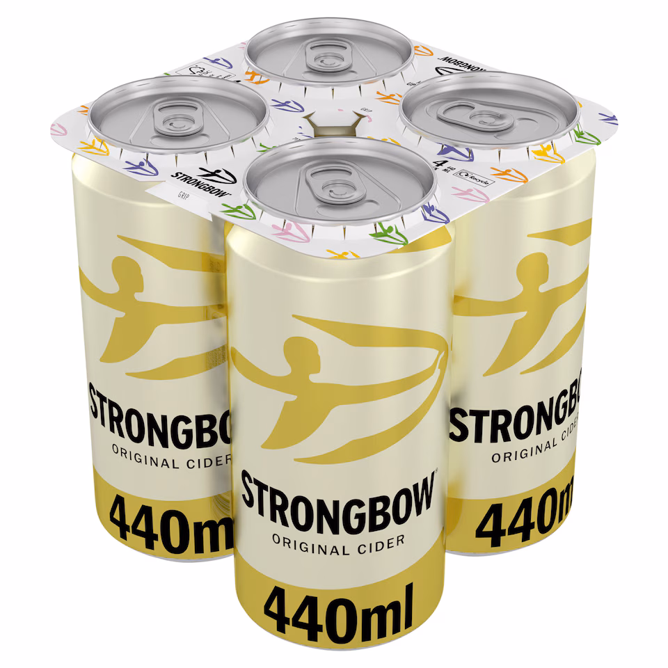 Strongbow Original Cider Can 4x440ml