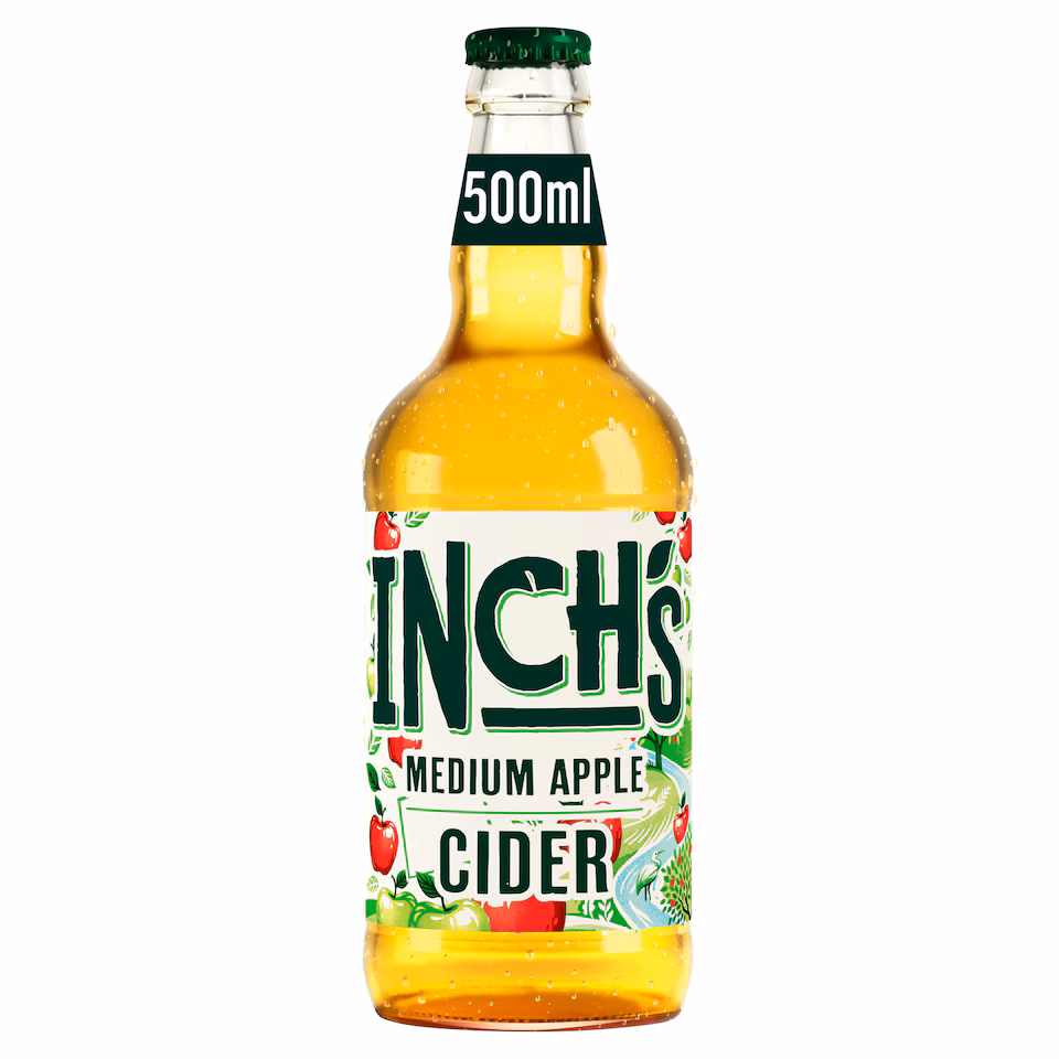 Inch's Medium Apple Cider Bottle 500ml