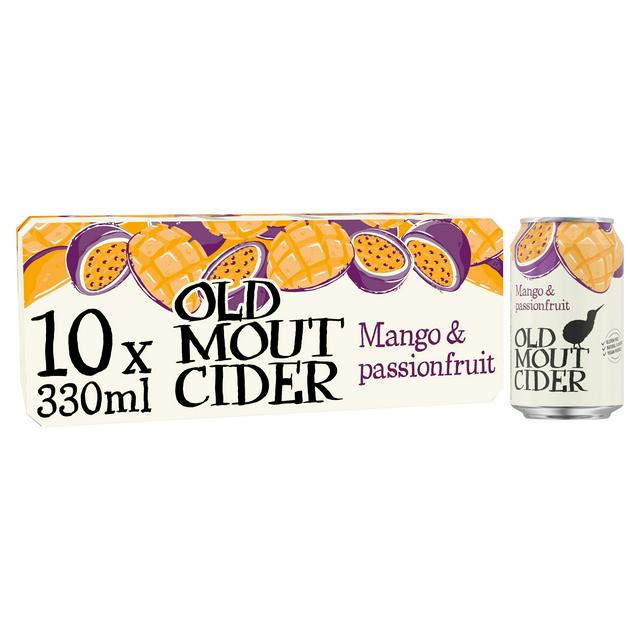 Old Mout Cider 10 x 330ml Mango & Passionfruit Cans