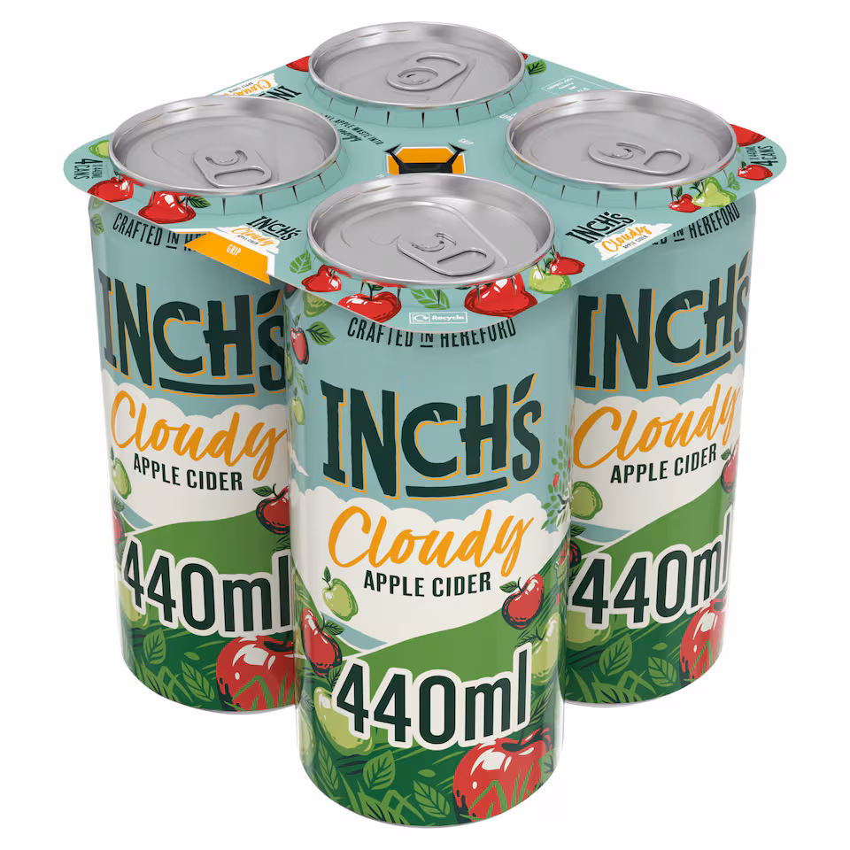 Inch's Cloudy Apple Cider Can 4x440ml