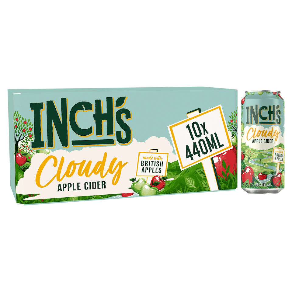 Inch's Cloudy Apple Cider Can 10x440ml