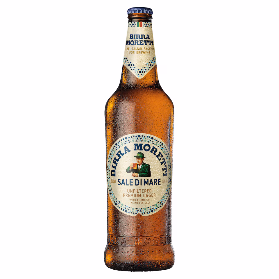 Birra Moretti Sale Di Mare Lager Beer 660ml