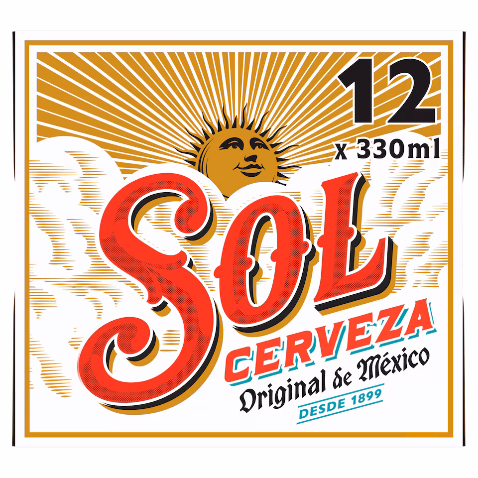 Sol Original Beer 12x330ml