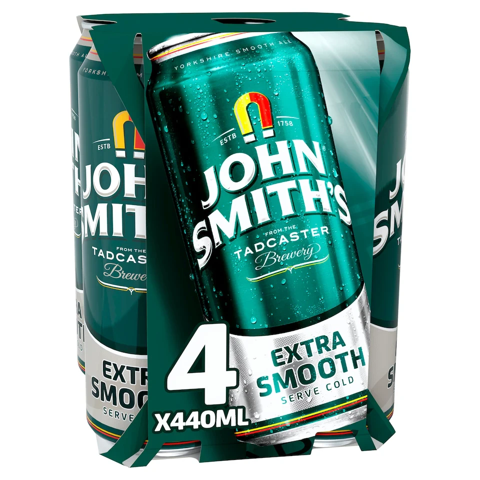 John Smith's Extra Smooth 4X440Ml Cans