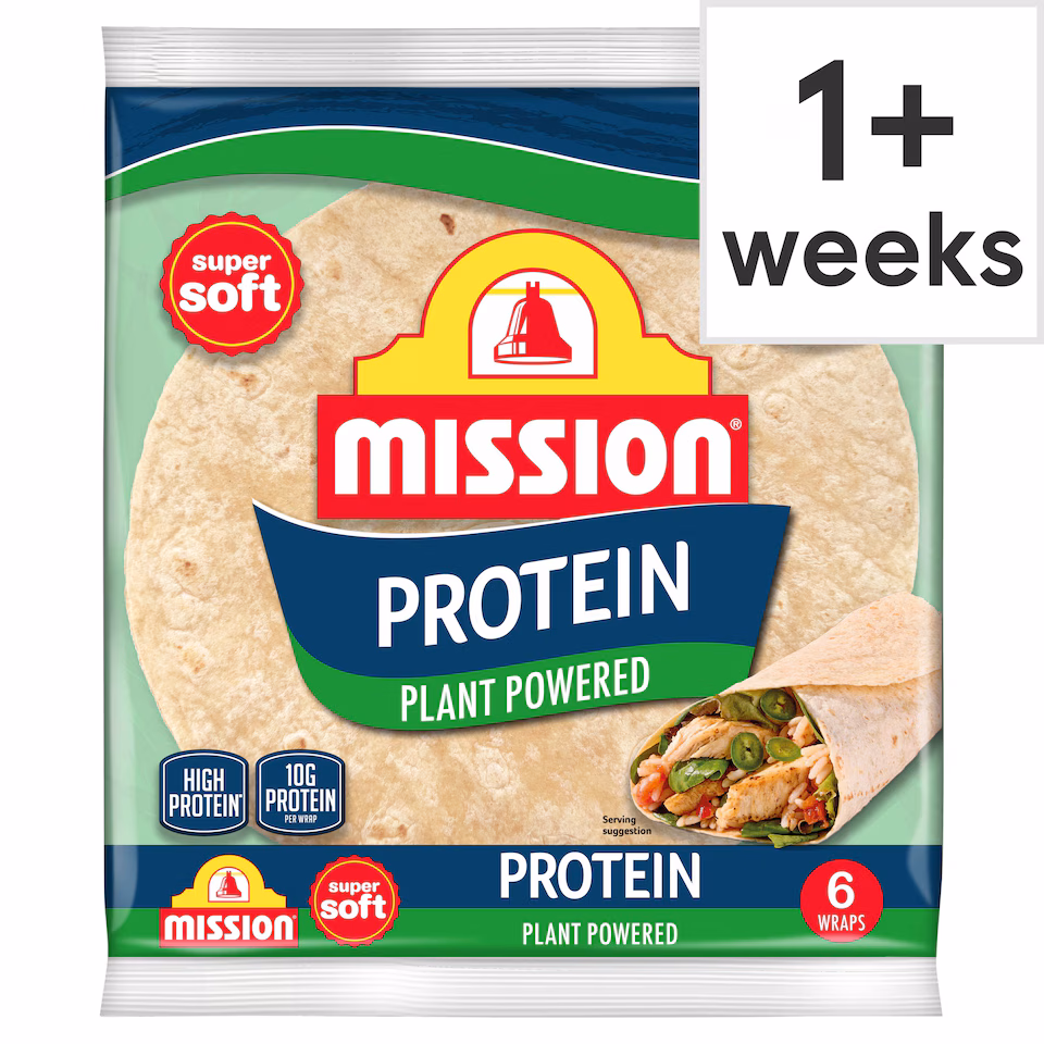 Mission Protein Plant Powered Wraps 6 Pack