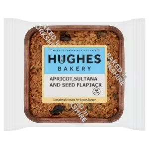 Hughes Bakery Apricot, Sultana and Seed Flapjack