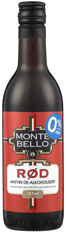 Matvin Rød 187ml Montebello