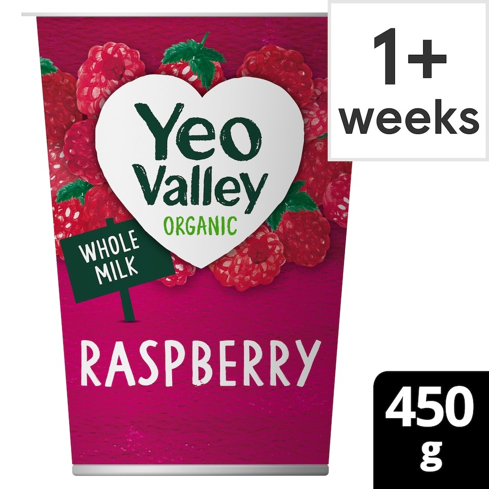 Yeo Valley Raspberry Yogurt 450G