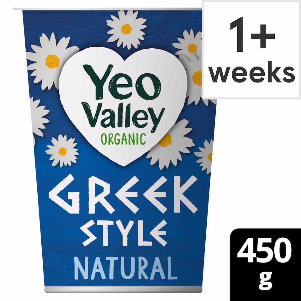 Yeo Valley Natural Greek Style Yogurt 450G