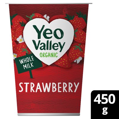Yeo Valley Strawberry Organic Yogurt