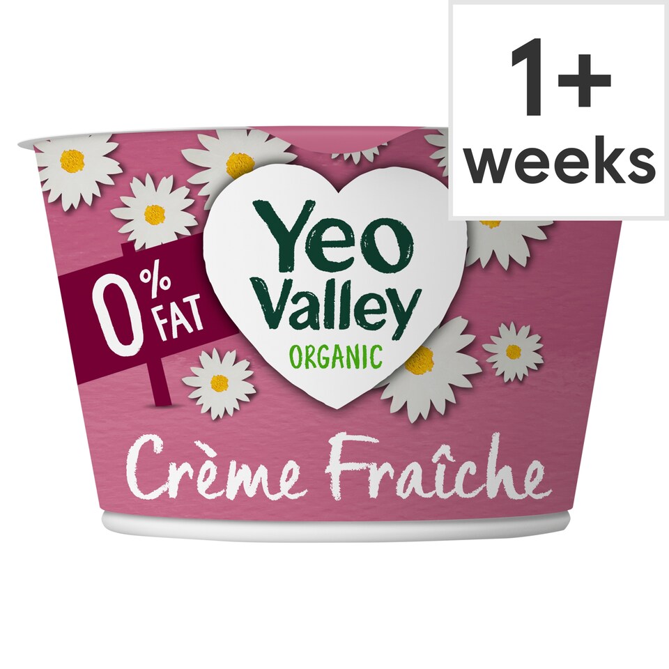 Yeo Valley Organic Fat Free Creme Fraiche 200G