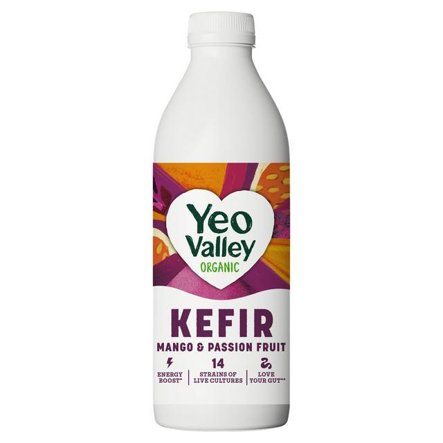 Yeo Valley Organic Kefir Mango & Passion Fruit 1L